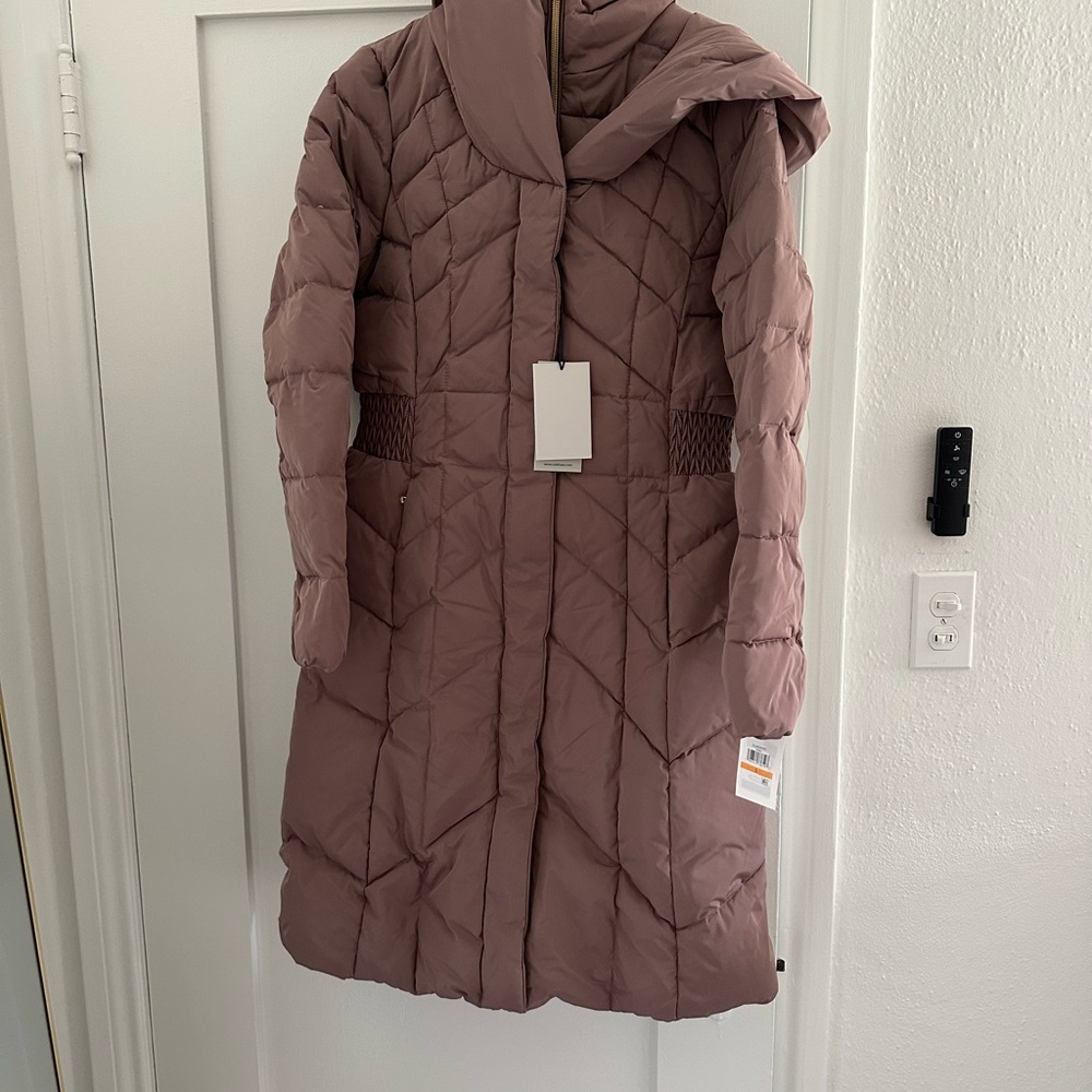 Cole Haan Mauve Puffer Jacket with Hood